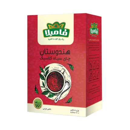 چای هندوستان شکسته ساده  450 گرمی فامیلا